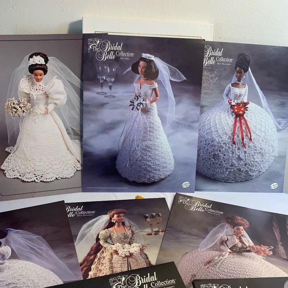 Annie’s calendar bed doll society Toys Barbie Doll Patterns Bridal